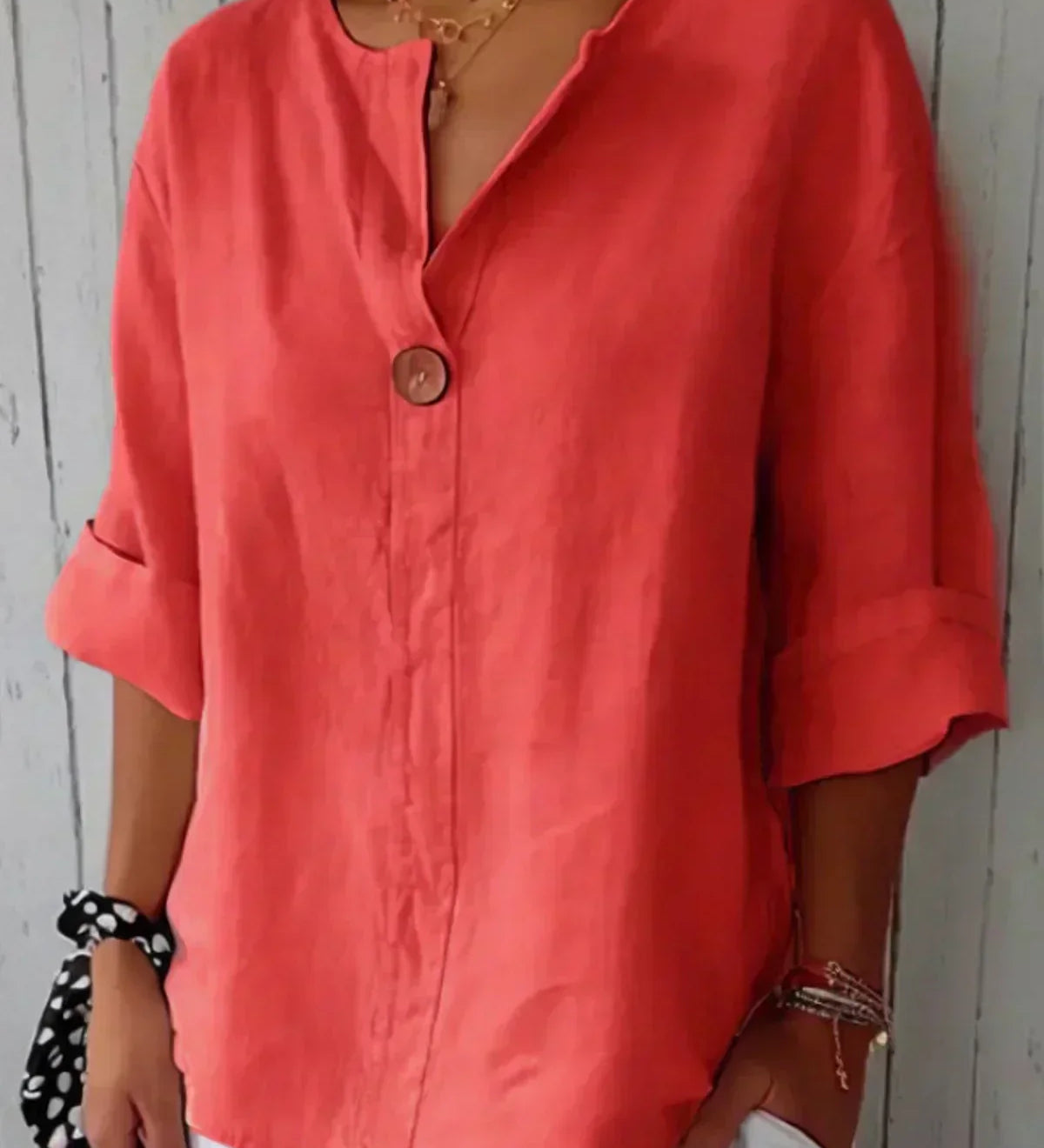 Nayla| Women Casual V-Neck Blouse
