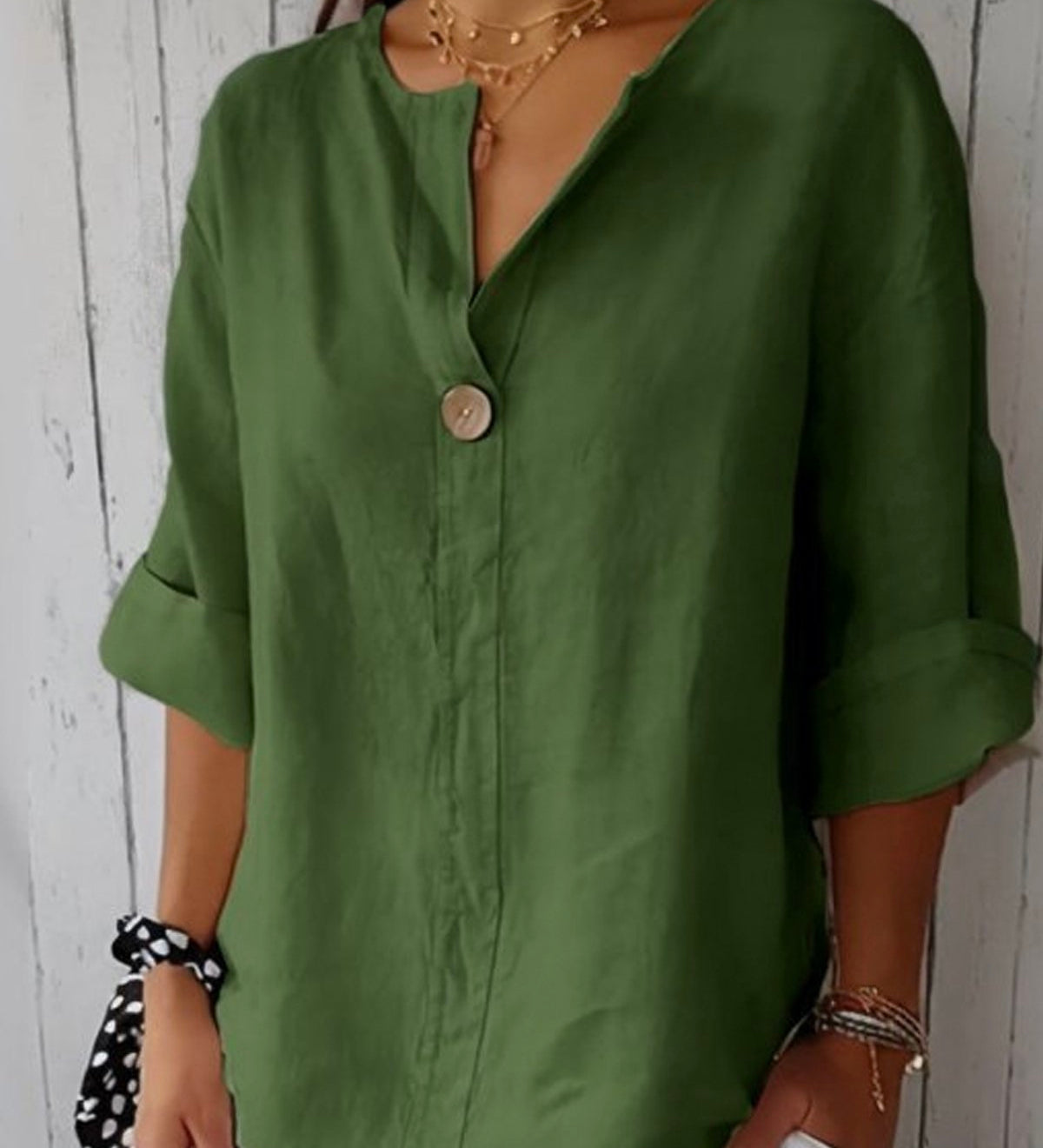 Nayla| Women Casual V-Neck Blouse