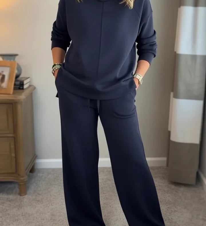 Colleen | Women Casual Turtle-neck 2 Piece