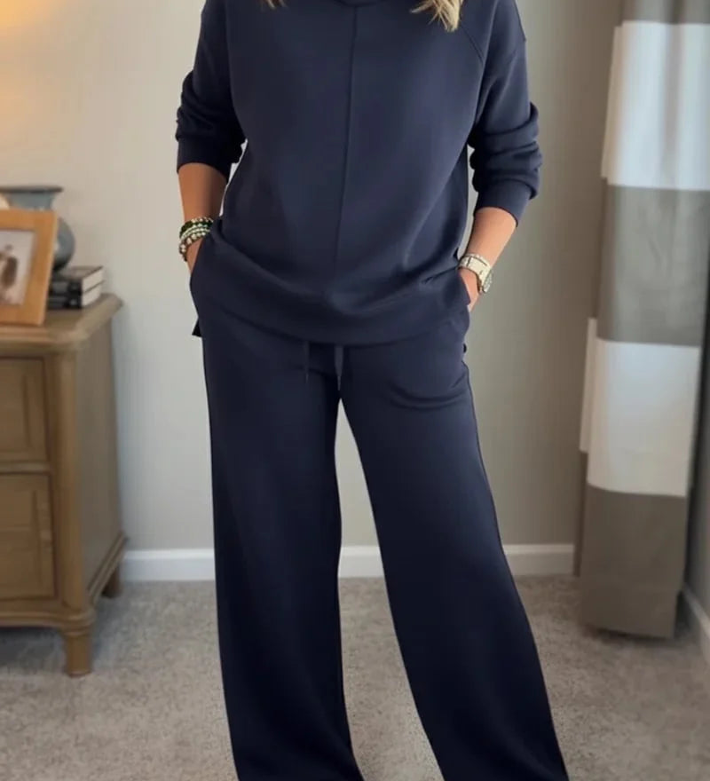Farah™ Comfortable Set | Coordinated Top and Pants
