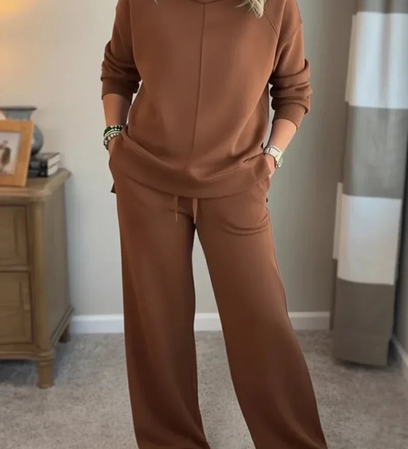 Farah™ Comfortable Set | Coordinated Top and Pants