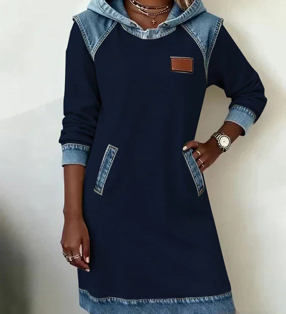 Lunariae – Casual Winter Hoodie Dress
