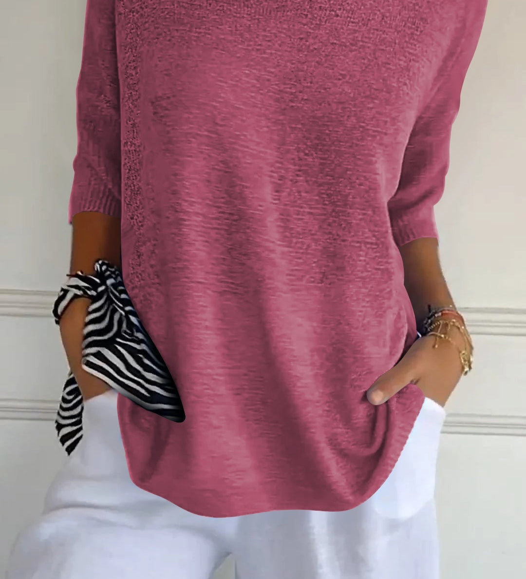 LAUREN™ | Women Casual V-Neck Top