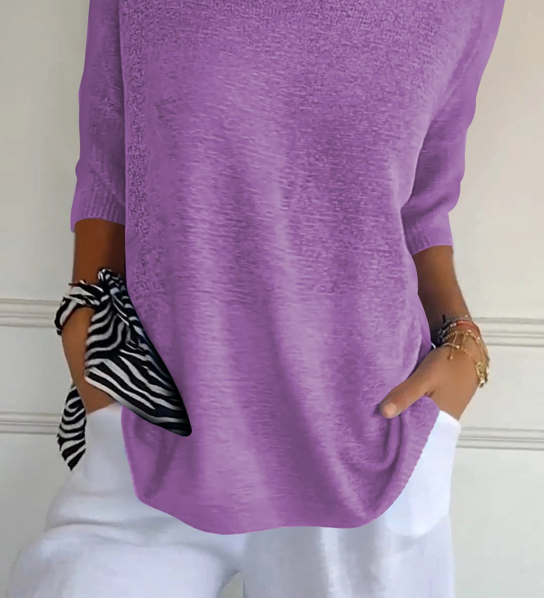 LAUREN™ | Women Casual V-Neck Top