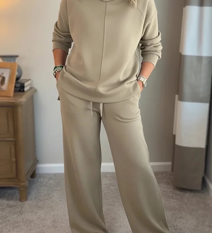 Colleen | Women Casual Turtle-neck 2 Piece