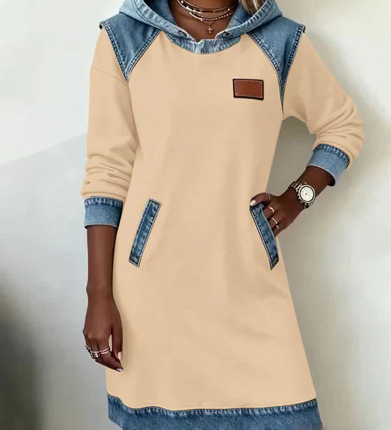 Lunariae – Casual Winter Hoodie Dress