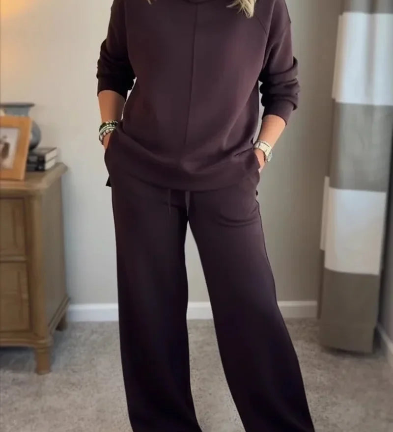Farah™ Comfortable Set | Coordinated Top and Pants