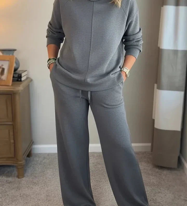 Colleen | Women Casual Turtle-neck 2 Piece