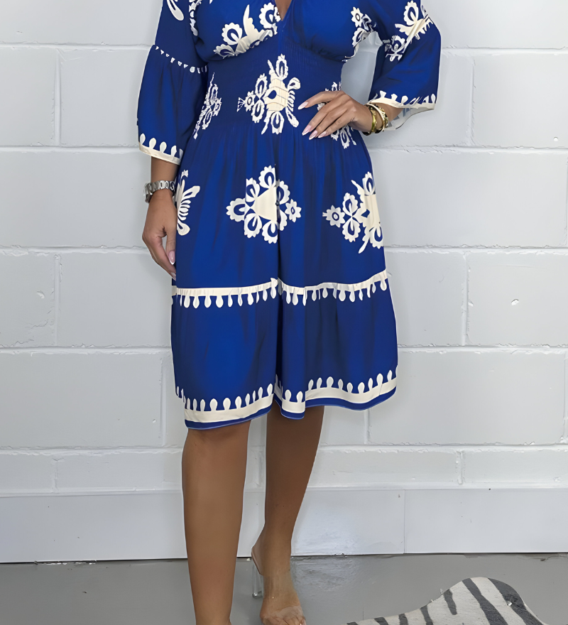 Mila - Flattering Knee Length Dress