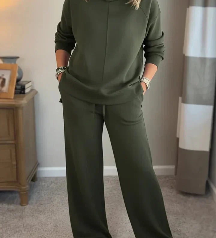 Colleen | Women Casual Turtle-neck 2 Piece