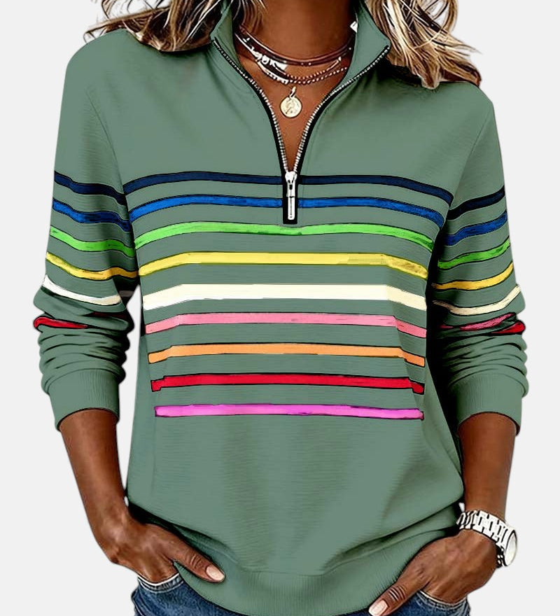 Wren | Classic Cotton Zip Sweatshirt for Everyday Comfort