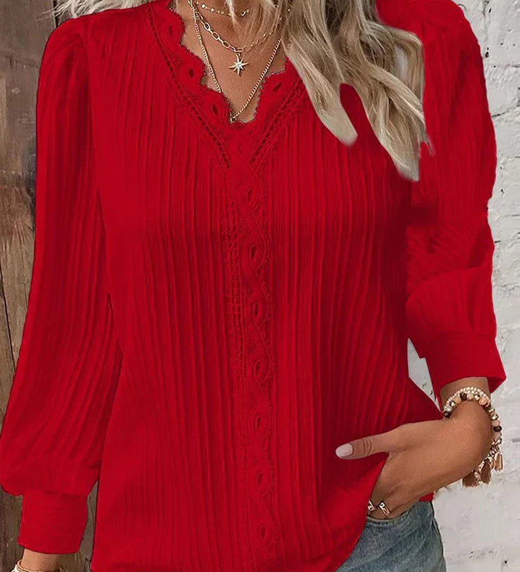 RENATA™ | Women Classic Pleated Top