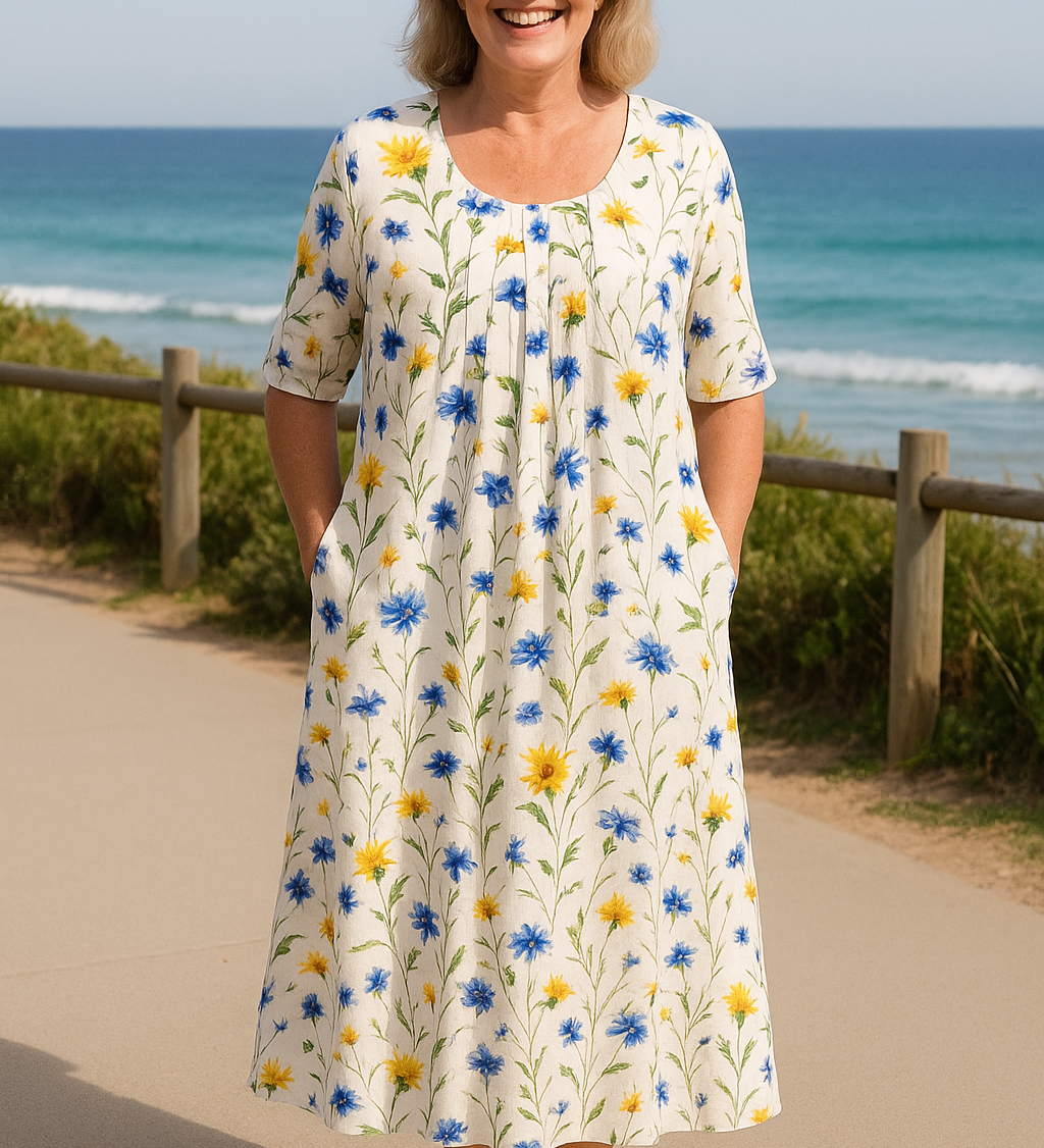 Adelaide | Flowing Midi Dress