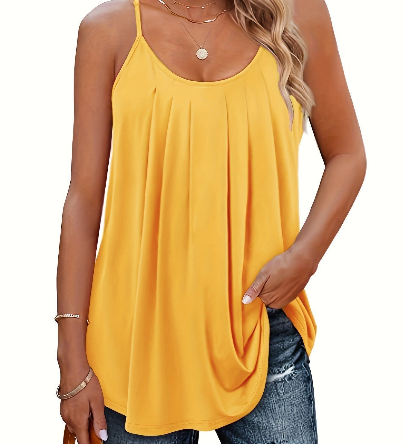 MILA™ | Women Lightweight Spaghetti Strap Fit Summer Top