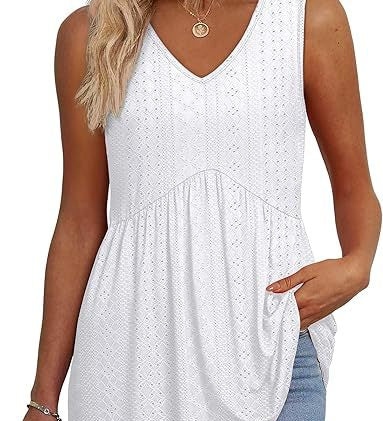 ELIORA™ | Effortless Flowy Sleeveless Tank Top