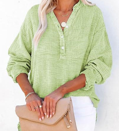 Ayla | Women Casual V-Neck Blouse