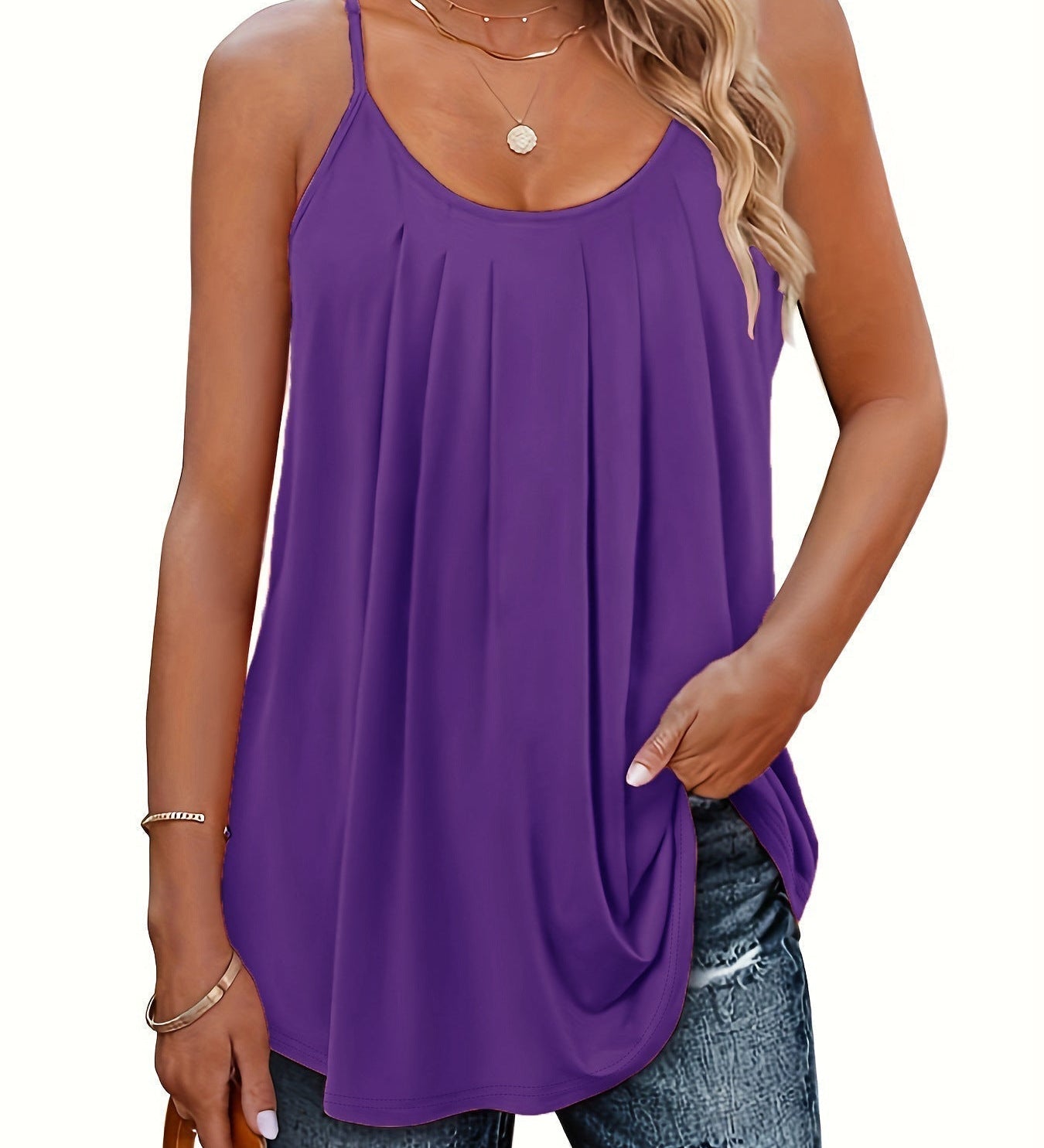 MILA™ | Women Lightweight Spaghetti Strap Fit Summer Top
