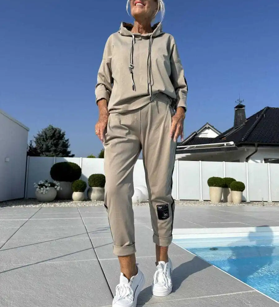 Olyra | Women 2-Piece Relax Hoodie Set