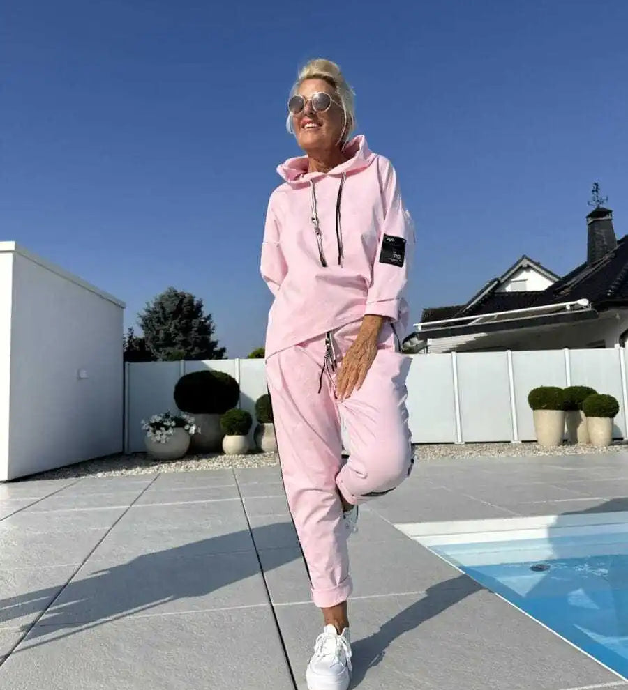 Olyra | Women 2-Piece Relax Hoodie Set