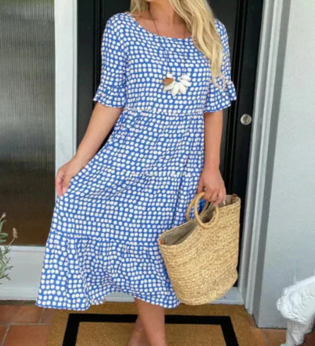 Maddison - Ocean Breeze Summer Dress