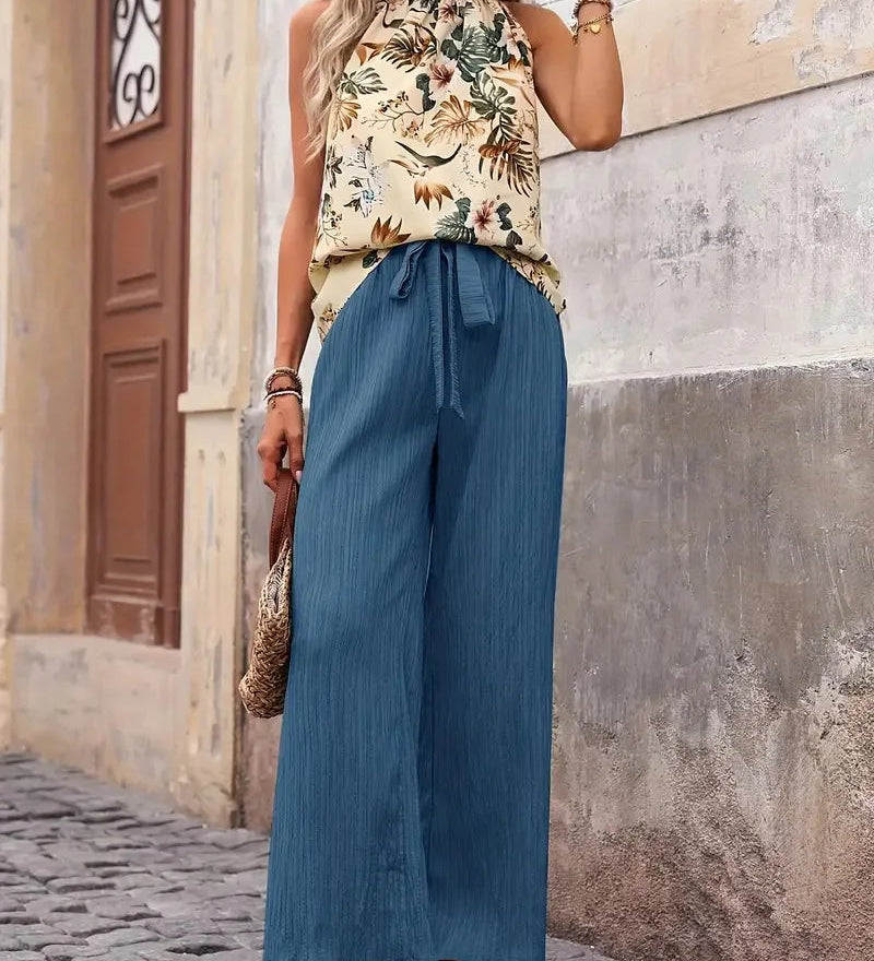 Antonette™| Elegant Sleeveless Two-Piece Set