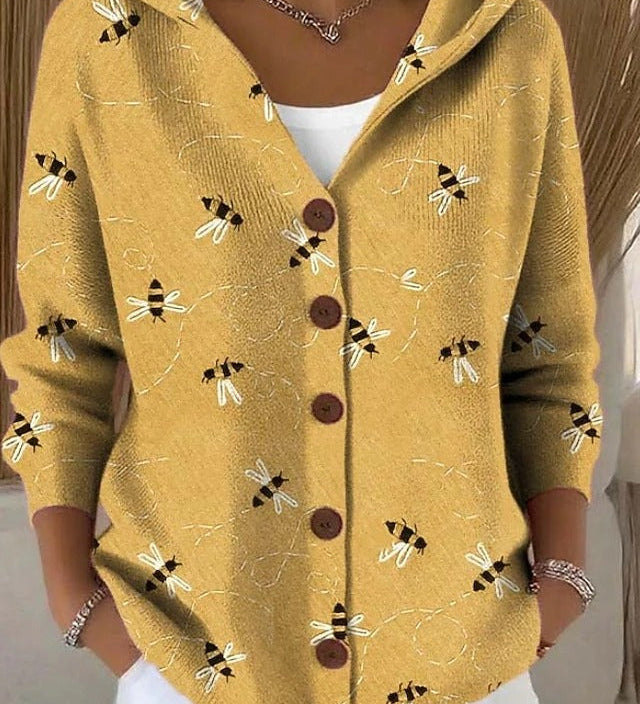 Cassidy | Warm Hooded Cardigan