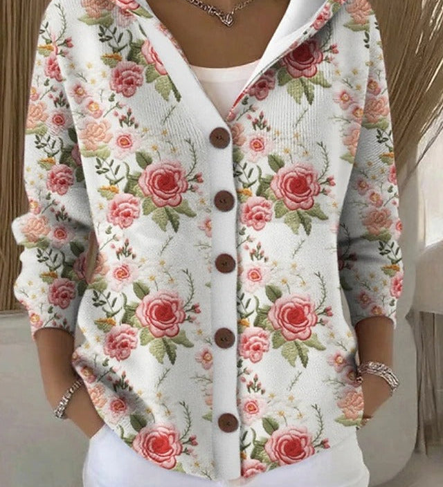 Cassidy | Warm Hooded Cardigan