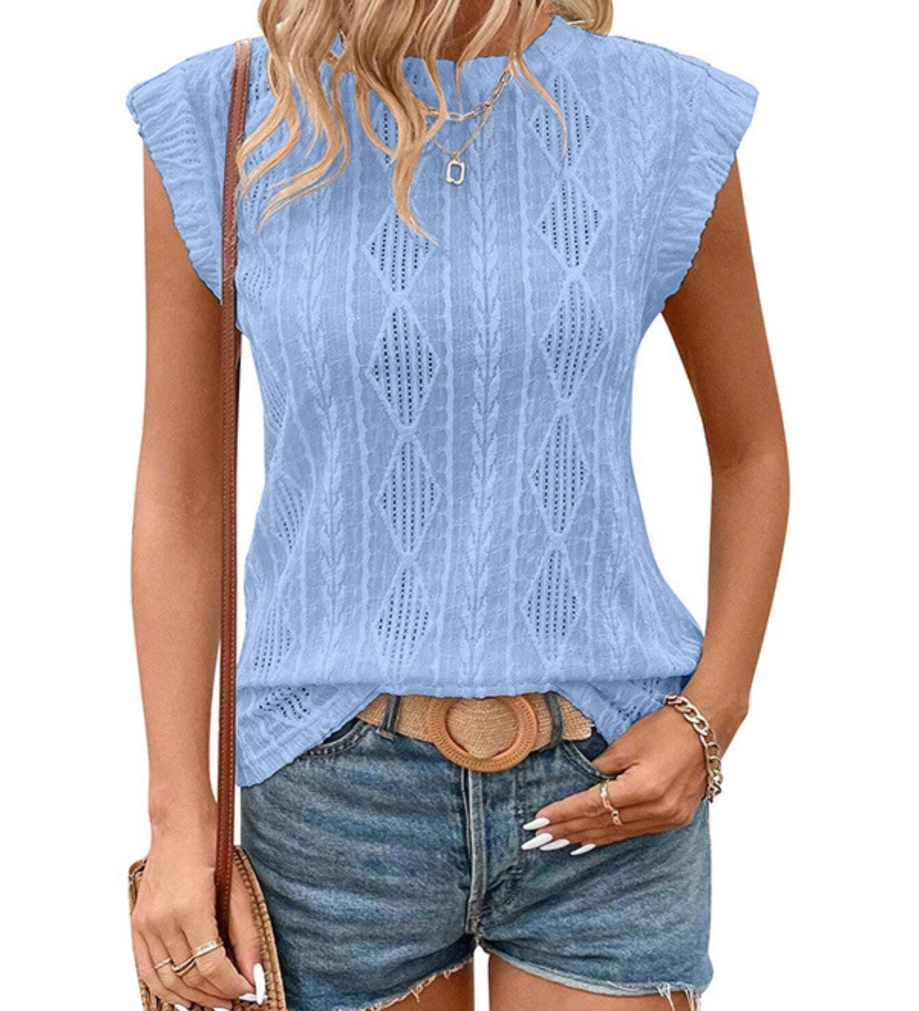 DELICE™ | Women Lightweight Knit Chic Tee