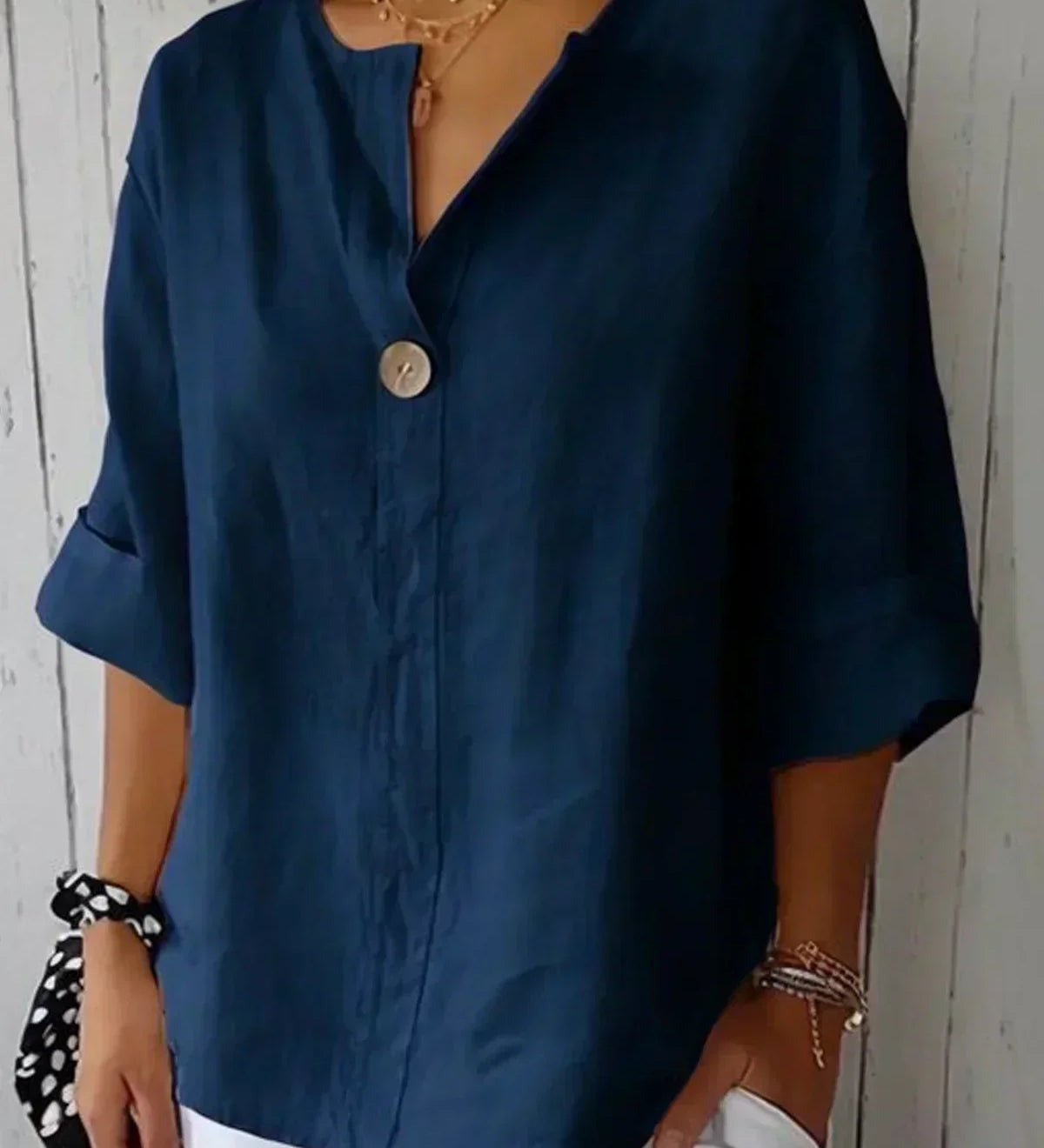 Nayla| Women Casual V-Neck Blouse
