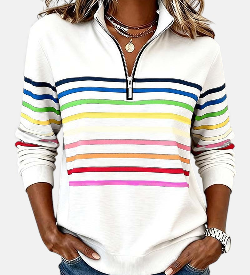 Wren | Classic Cotton Zip Sweatshirt for Everyday Comfort