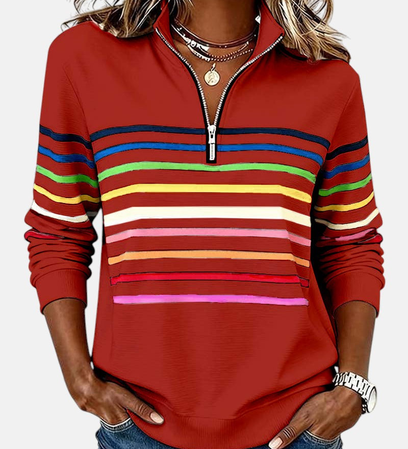 Wren | Classic Cotton Zip Sweatshirt for Everyday Comfort