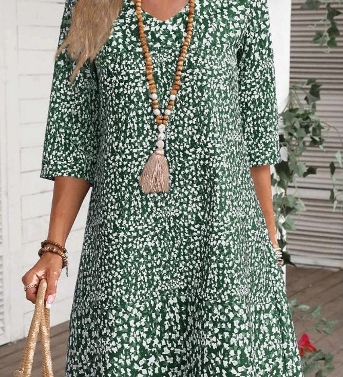 Nadia – Boho Bloom Dress
