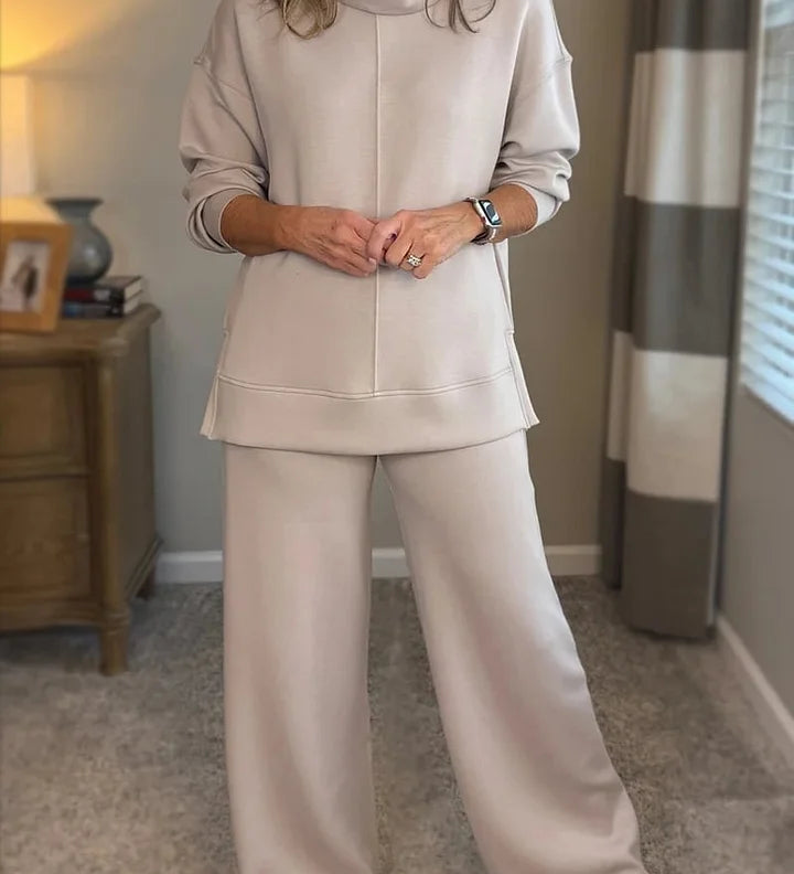 Colleen | Women Casual Turtle-neck 2 Piece