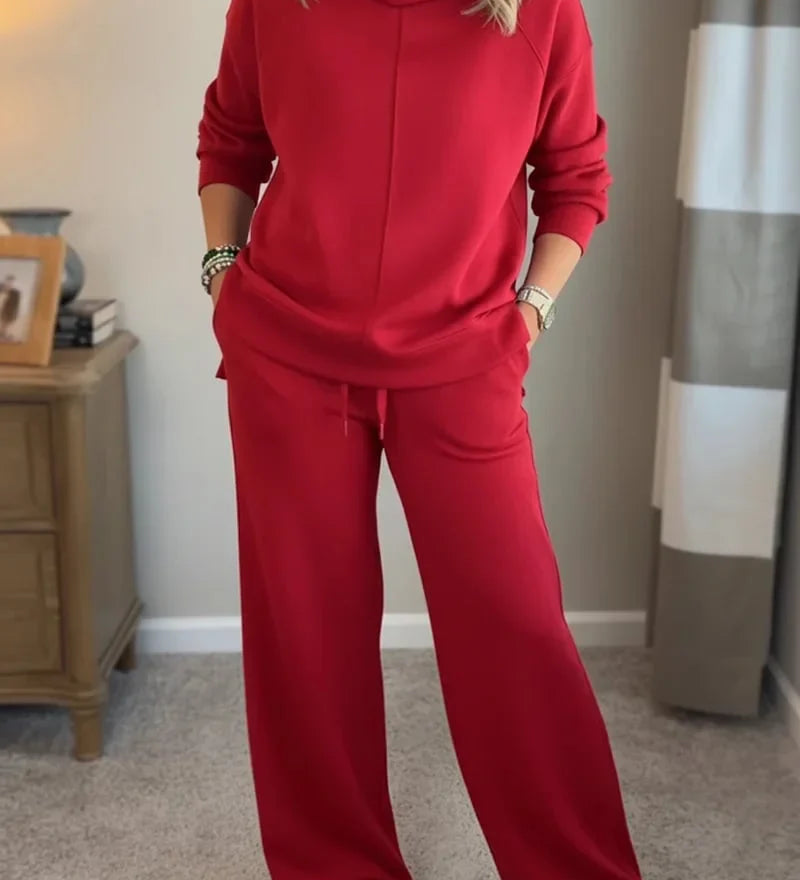 Farah™ Comfortable Set | Coordinated Top and Pants