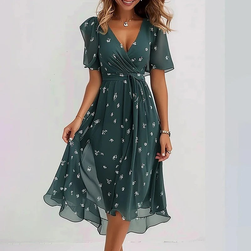 Eden - Elegant colourful dress
