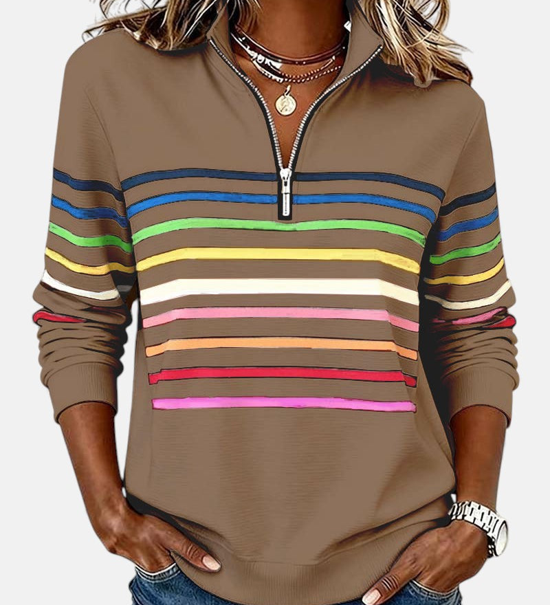 Wren | Classic Cotton Zip Sweatshirt for Everyday Comfort