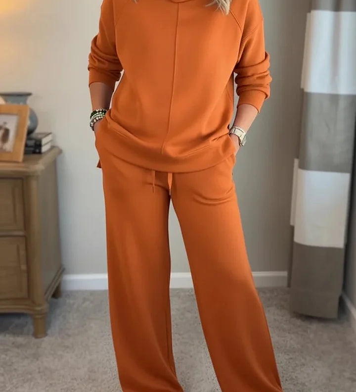 Colleen | Women Casual Turtle-neck 2 Piece
