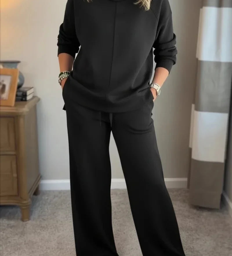 Farah™ Comfortable Set | Coordinated Top and Pants