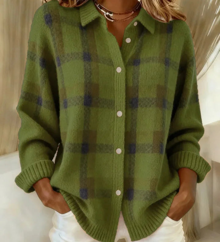 Brinovelle - Chic and Cozy Checkered Vest