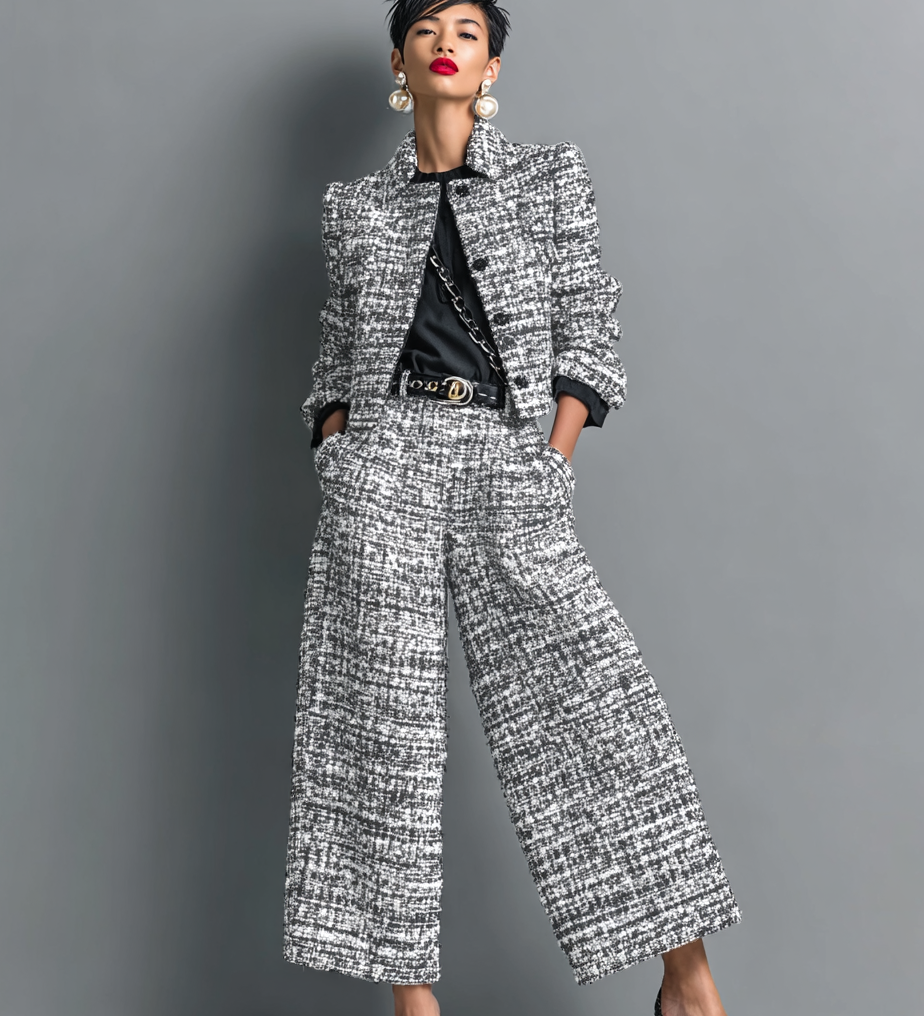 Akira™ Stylish Two-Piece Set | Modern Tailored Co-Ord