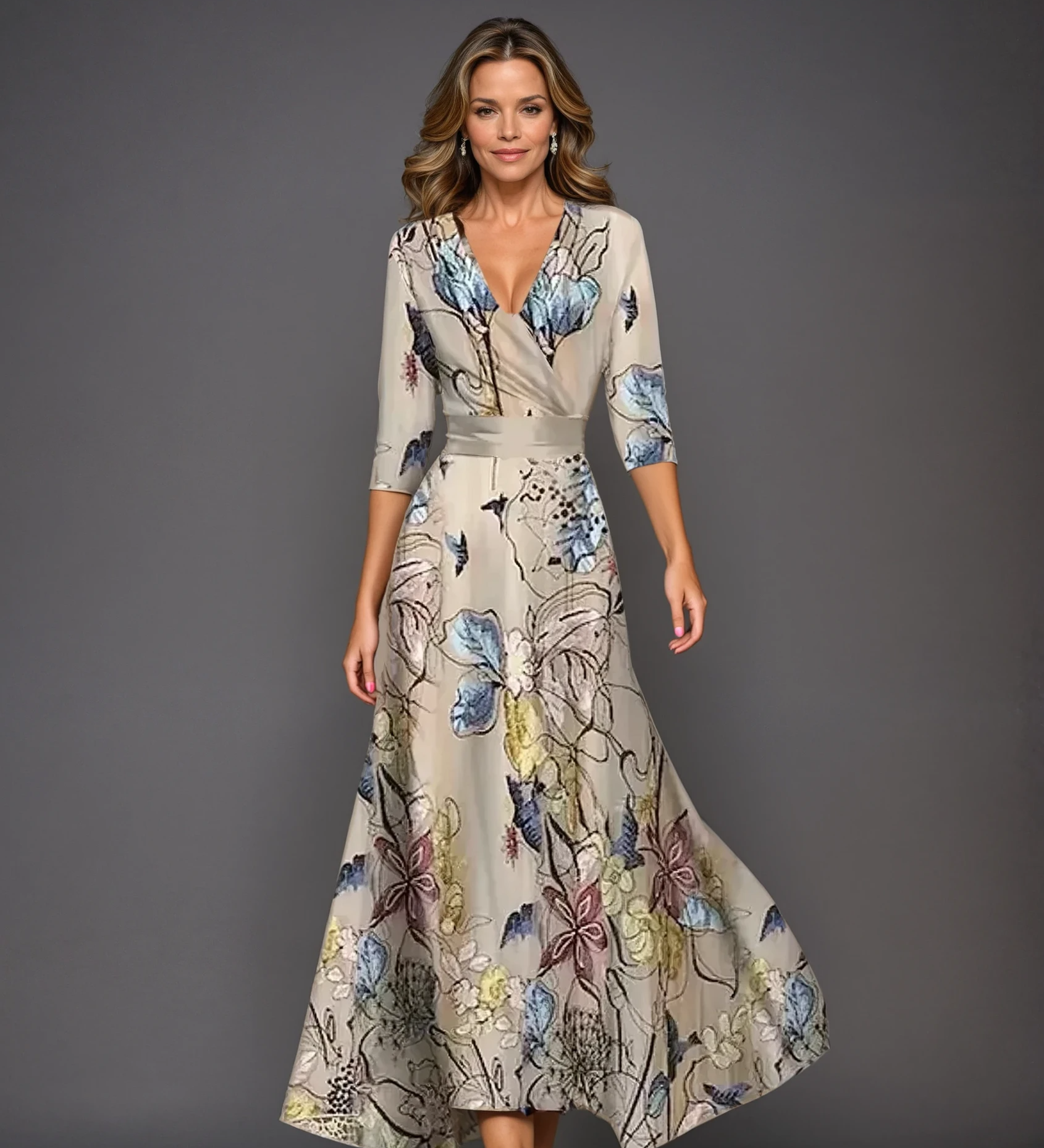 Dominique | Floral Chic Allure