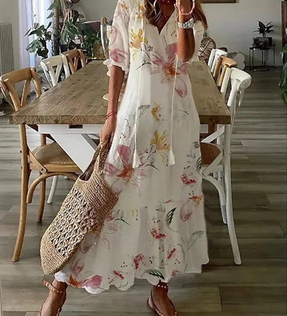 Fallon - Boho Tummy Coverage Dress